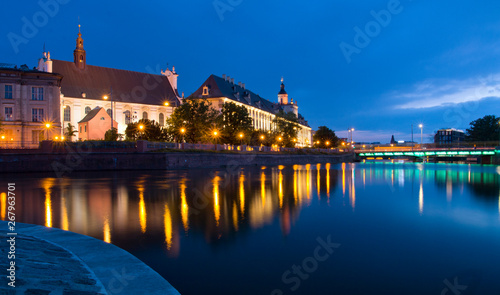 View of the University of Wroclaw, Poland.