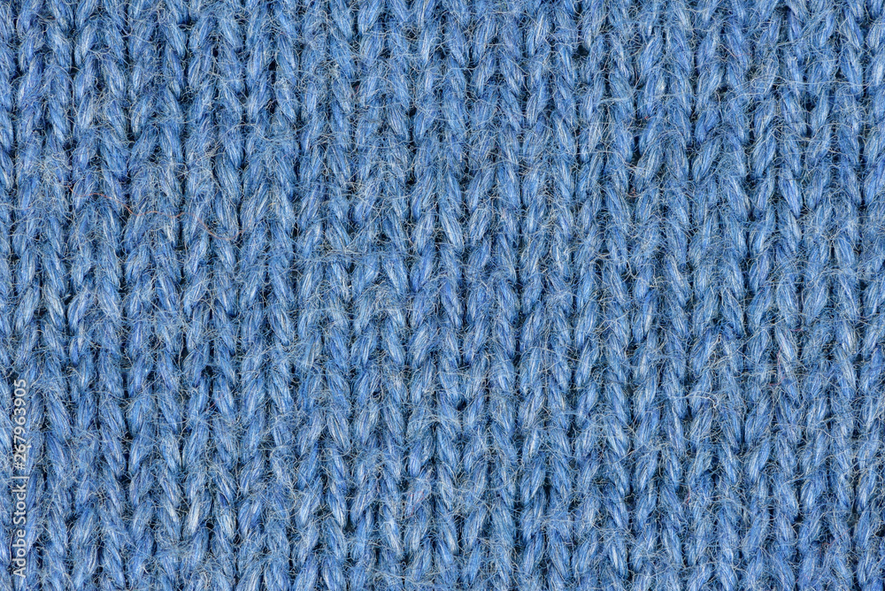 Detailed blue fabric texture Detailed blue fabric texture