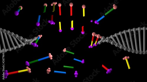 Canvastavla DNA molecule structure repair, editing and manipulation