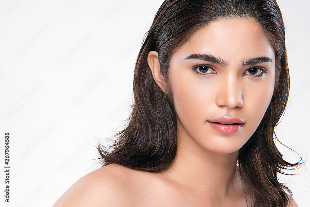 Beautiful Young asian Woman with Clean Fresh Skin Beautiful Young asian Woman with Clean Fresh Skin