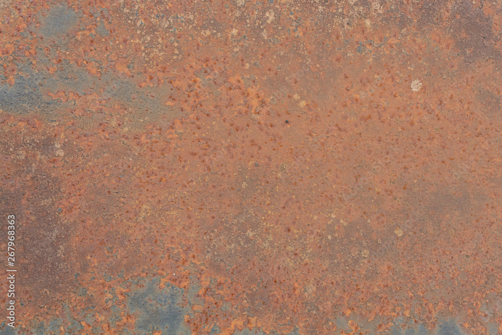 Reddish Old Weathered Rusty Metal Texture