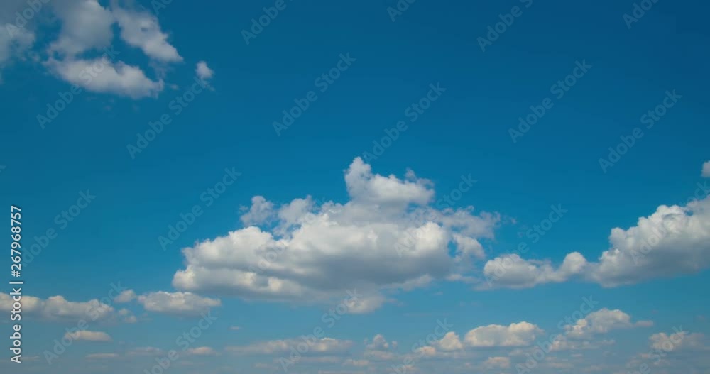Beautiful Blue Sky on a Sunny Day. Sun Rays.Time Lapse. Beautiful Blue Sky on a Sunny Day. Sun Rays.Time Lapse.