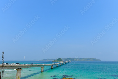 日本の絶景角島大橋【山口県】