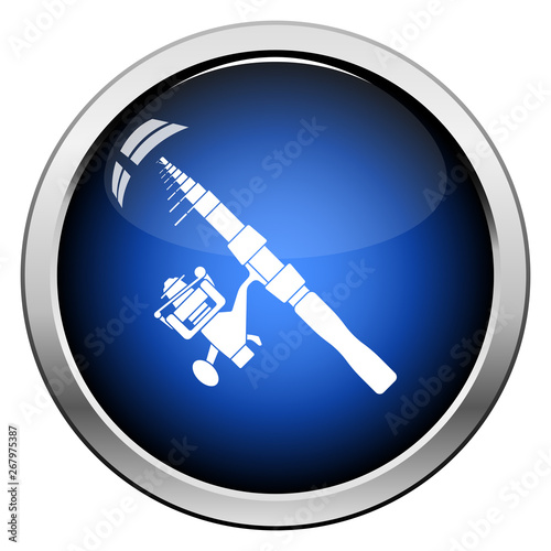 Icon Of Curved Fishing Tackle