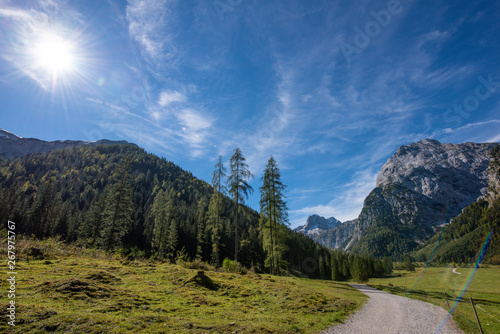 Landschaft im Karwendel Gebirge in Tirol / Österreich photo