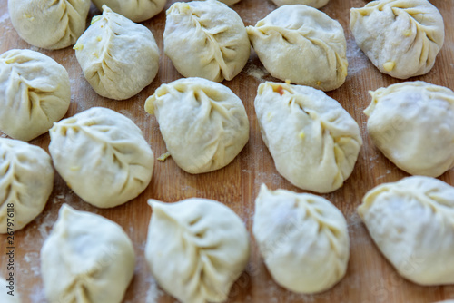 The Process of Family Dumpling in Traditional Chinese Food