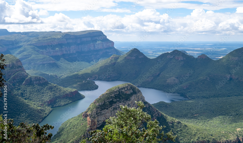 Blyde River Canyon (also known as the Motlatse Canyon), in The Panorama Route, Mpumalanga, South Africa. 