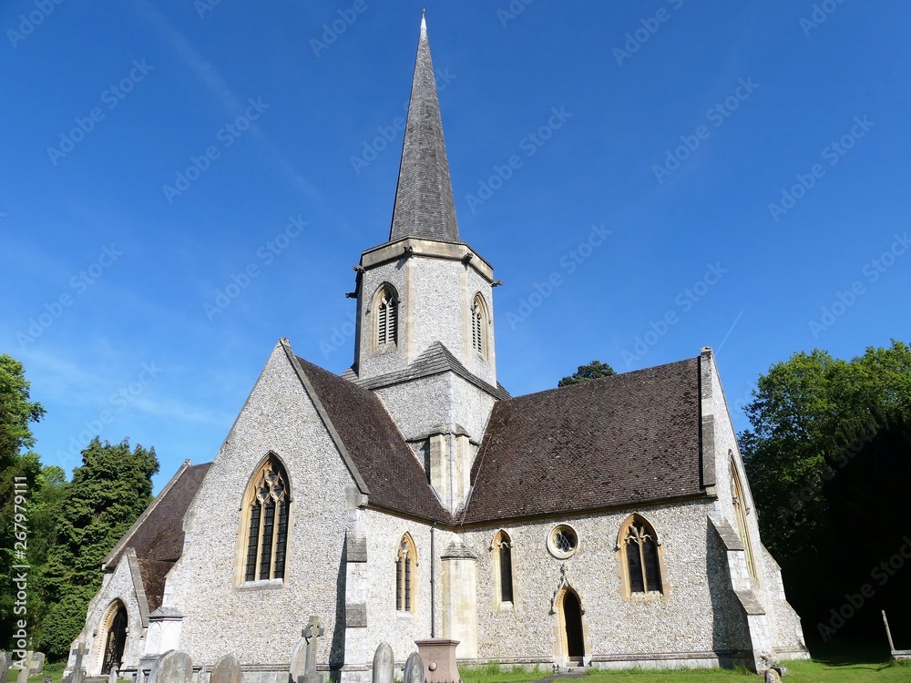 Holy Trinity parish church, Penn Street, Buckinghamshire, England, UK