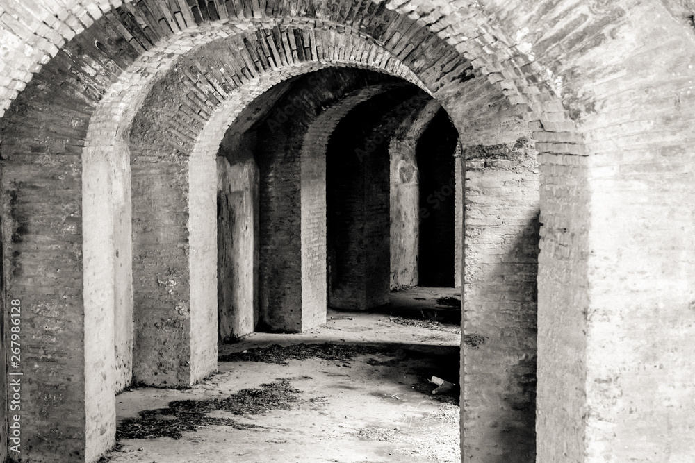 remains of the city of Pompeii destroyed by the eruption of Vesuvius in the year 79 AD