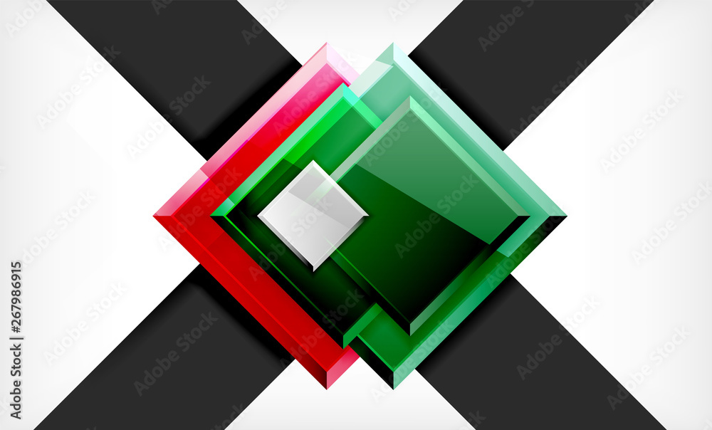 Colorful square and rectangle blocks background Colorful square and rectangle blocks background