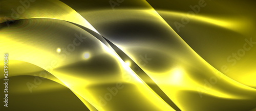 Neon light waves