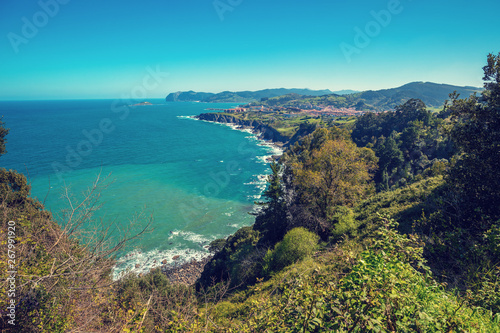 Beautiful bay. Basque country, Biscay, Spain, Europe