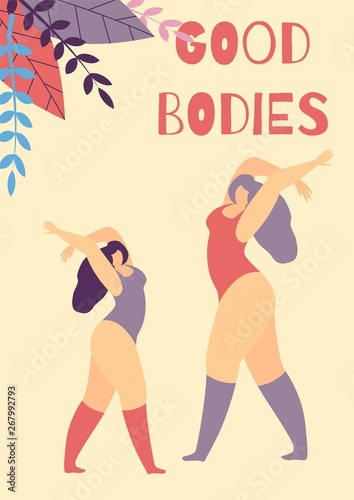 Good Bodies Inscription Woman Motivate