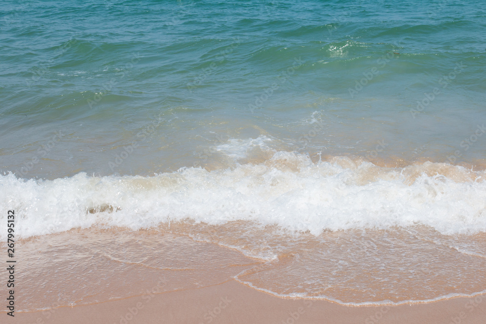 waves on the beach in thailand waves on the beach in thailand