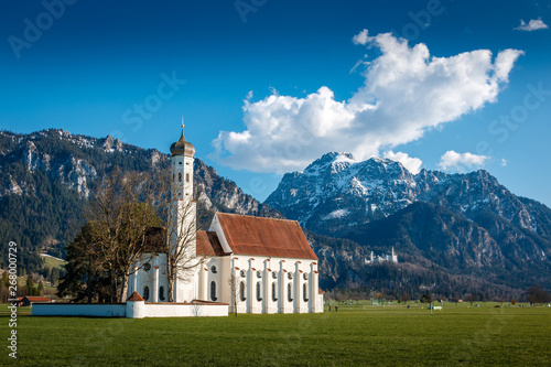 Kirche St. Coloman Colomanskirche in Schwangau Bayern Deutschland photo