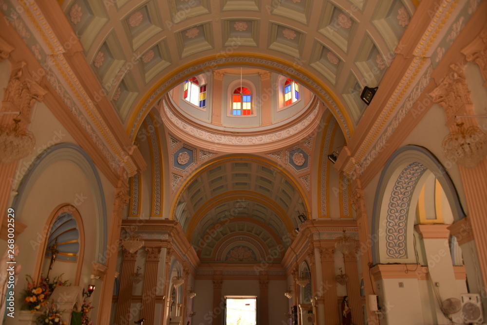 Eglise de Notre Dame des Anges church, White town, Pondicherry