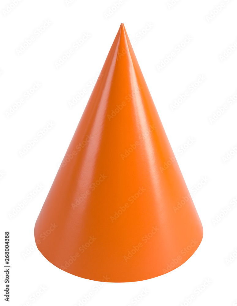Fototapeta premium Orange Party Hat