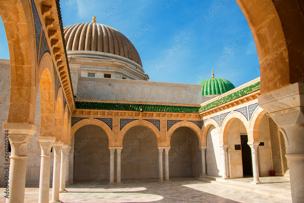 The Mausoleum of Habib Bourguiba in Monastir
