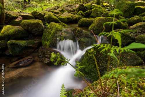 Gertelbacher Wasserf  lle im Schwarzwald B  hlertal im Nordschwarzwald