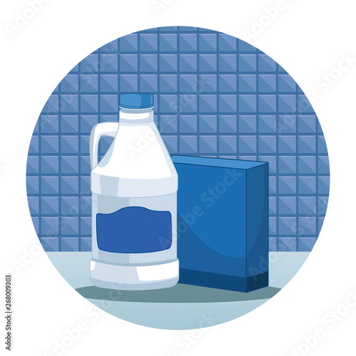 housekeeping and cleaning kit supplies