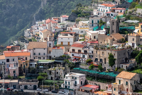 the village of Ravello, on the Amalfi Coast, Italy © philippe paternolli