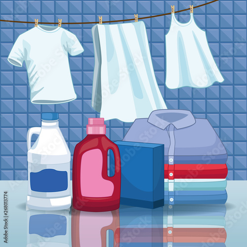 housekeeping and cleaning kit supplies