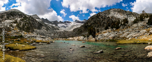 Wallpaper Mural Mt Lyell on Pacific Crest Trail in Summer Crossing Donohue Pass Between Ansel Adams Wilderness and Yosemite National Park in California Torontodigital.ca