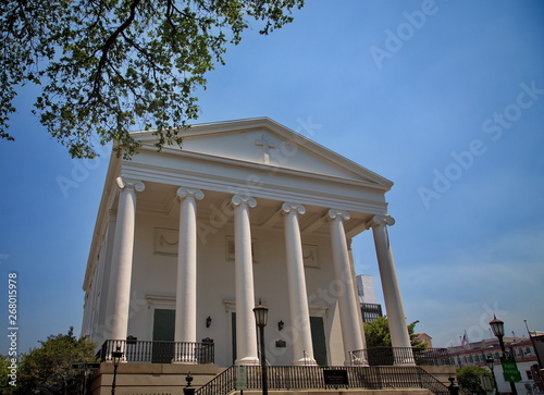 Christ Church in Savannah, Georgia with Columns photo