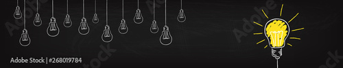 Think Different Concept light bulb
