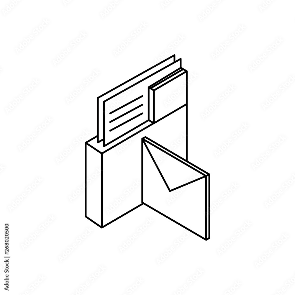 folder documents data with envelopes mails folder documents data with envelopes mails
