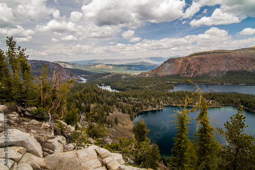 overlooking upland lakes