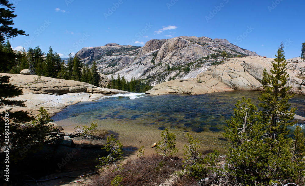 Glen Aulin Hike in the High Country in Yosemite National Park in California 