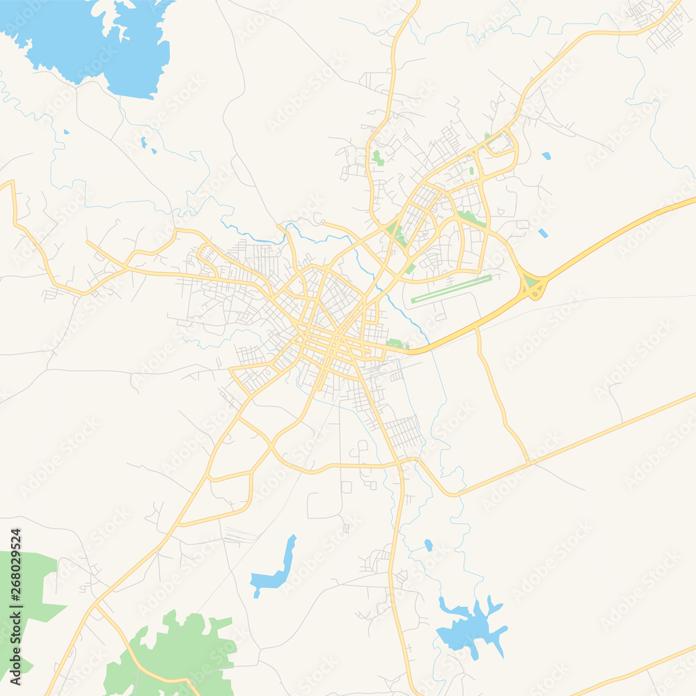 Empty vector map of Pinar del Río, Cuba