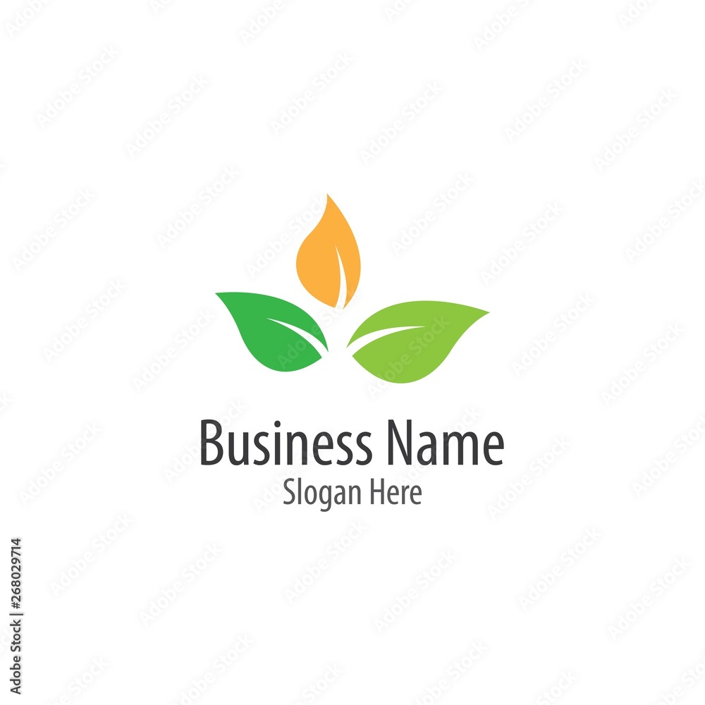 Ecology logo template vector icon illustration Ecology logo template vector icon illustration