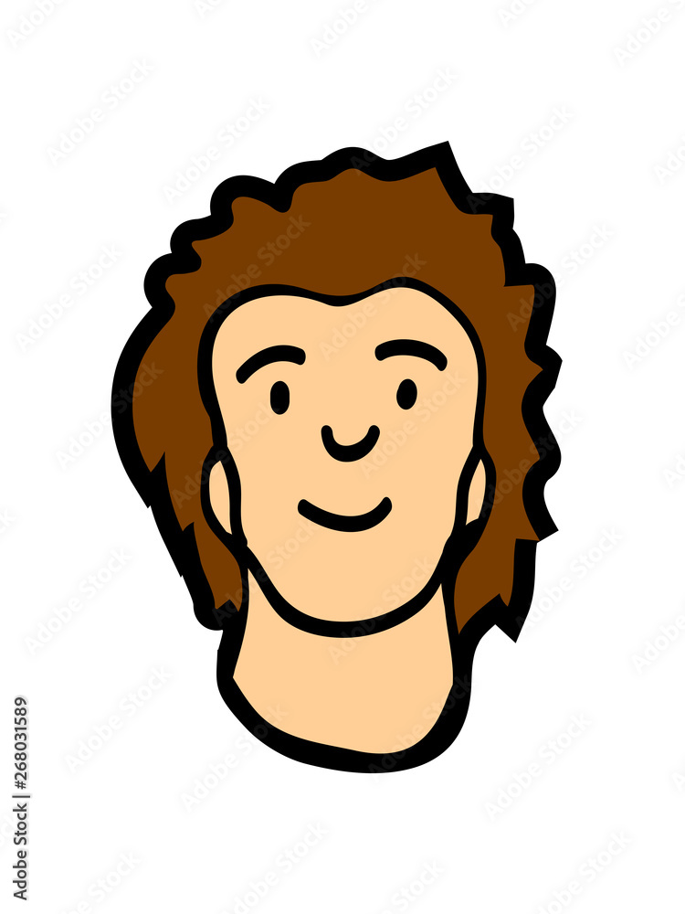gesicht kopf mann junge männlich comic cartoon clipart design freundlich fröhlich gesicht kopf mann junge männlich comic cartoon clipart design freundlich fröhlich