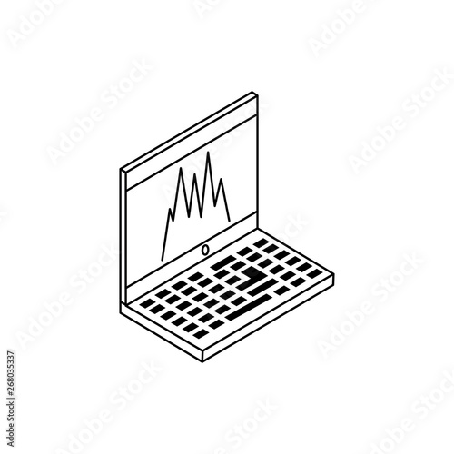 laptop computer device icon