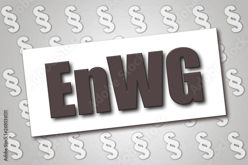 Deutsches Gesetz - EnWG - Energiewirtschaftsgesetz photo