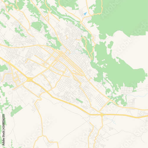 Empty vector map of C  rdoba  Veracruz  Mexico