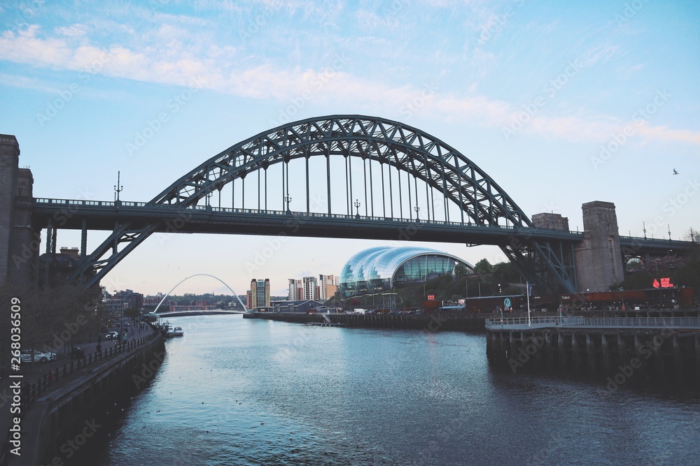 Bridge over the Tyne River in Newcastle