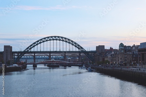 Bridge over the Tyne River in Newcastle