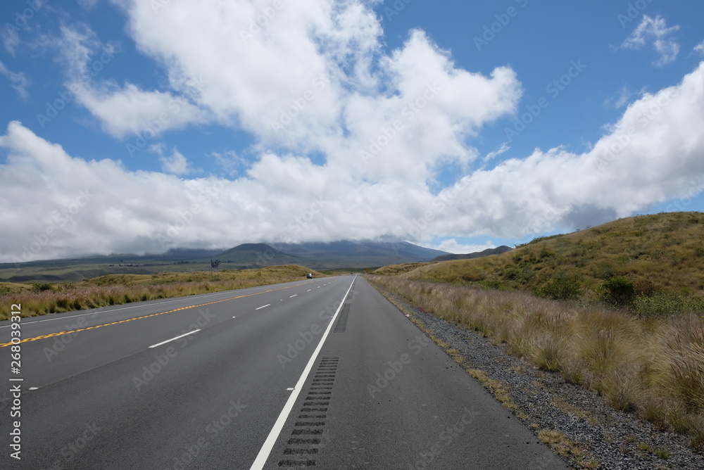 Fototapeta premium saddle road