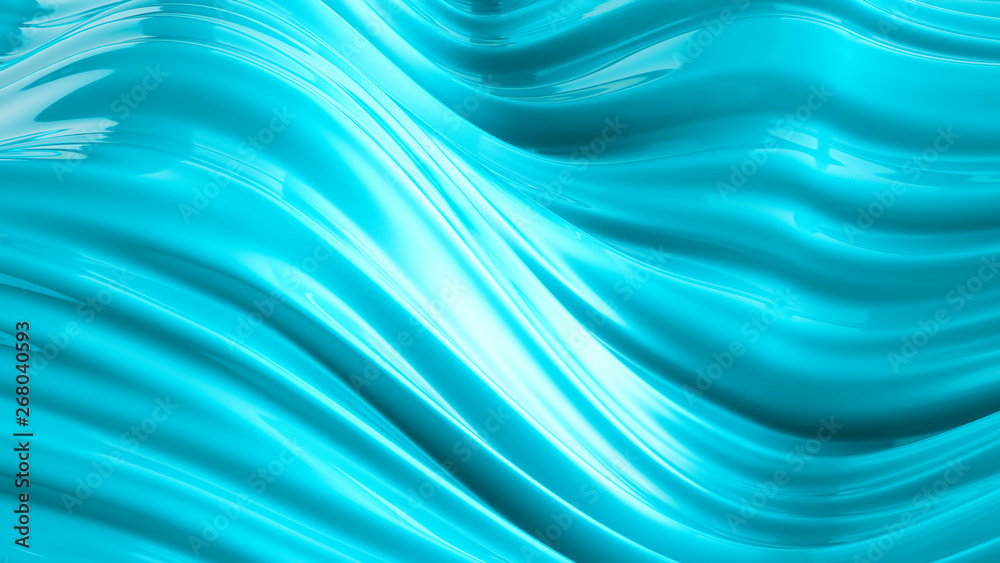 Beautiful green turquoise background. 3d illustration, 3d rendering. Beautiful green turquoise background. 3d illustration, 3d rendering.