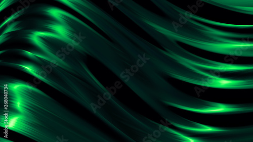 Beautiful green turquoise background. 3d illustration, 3d rendering.