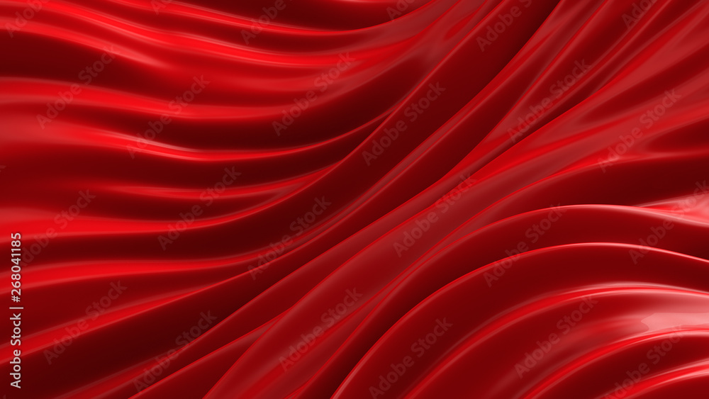 Luxury red background with flying fabric. 3d illustration, 3d rendering. Luxury red background with flying fabric. 3d illustration, 3d rendering.