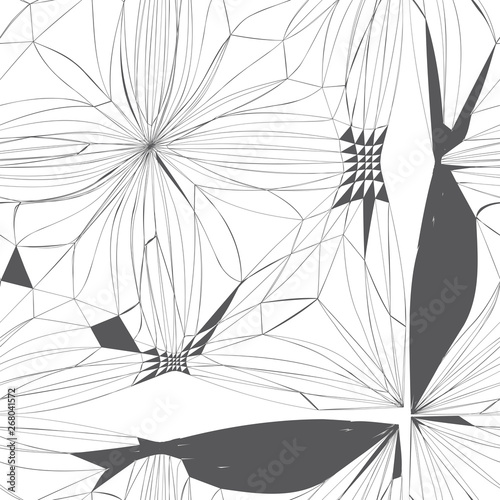 Abstract floral background