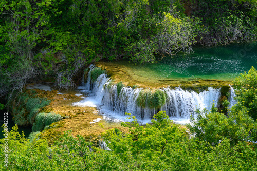 Fototapeta Naklejka Na Ścianę i Meble -  Wodospady Krka, Chorwacja