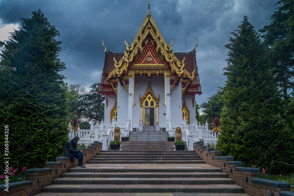 Fototapeta premium Buddhapadipa Buddhist Temple in Wimbledon, London