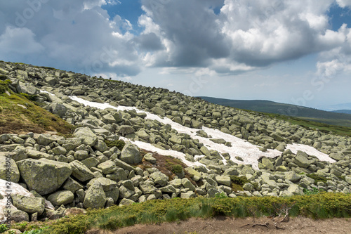 Green hills of Vitosha Mountain near Cherni Vrah Peak, Sofia City Region, Bulgaria © Stoyan Haytov