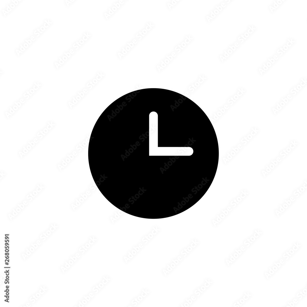 Clock icon vector Clock icon vector