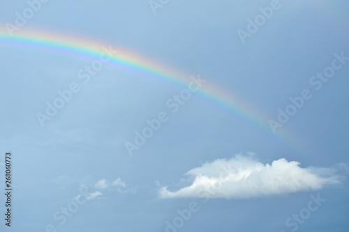 琵琶湖上空に出来た虹 © masaandsaya